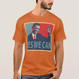 Camiseta Yes We Can Barack Obama President