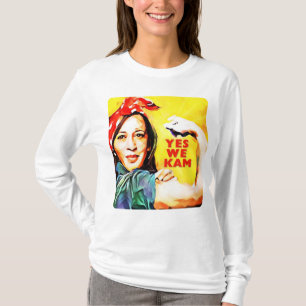 Camiseta Yes We Kam - Kamala Harris Tim Walz 2024