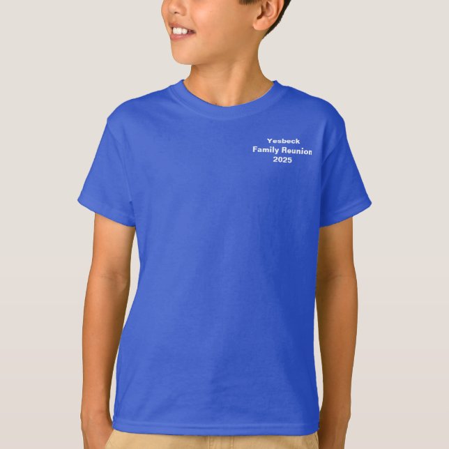 Camiseta Yesbeck Family Reunion Shirt (Anverso)