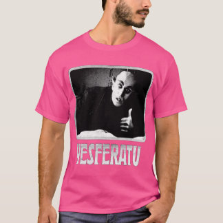 Camiseta Yesferatu divertido Nosferatu gótico positivo de t