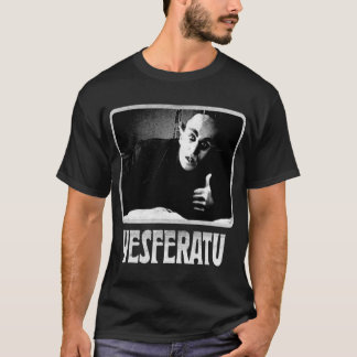 Camiseta Yesferatu divertido Nosferatu gótico positivo horr