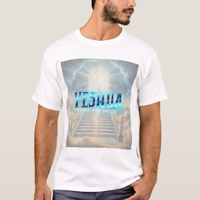 Camiseta Yeshua alpha y omega T-Shirt (Anverso)