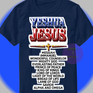CAMISETA YESHUA - CRISTO