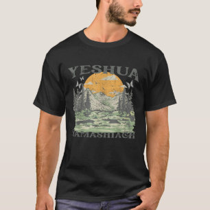 Camiseta Yeshua Hamashiach Jesús Escritura Biblia Cristiana