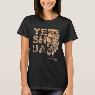 Camiseta Yeshua, León de Judá, Jesús, Dios, Versículo Bíbli