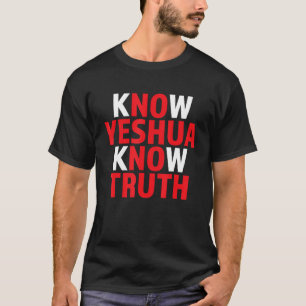 Camiseta Yeshua Shirt Christian Faith Nombre hebreo para Je