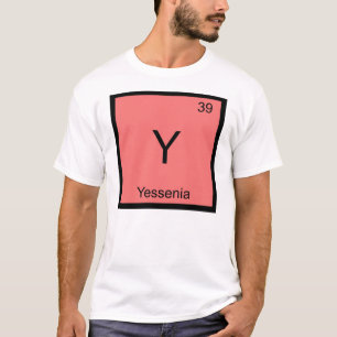 Camiseta Yessenia Nombre Elemento Químico Tabla Periódica