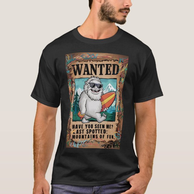 Camiseta Yeti (Anverso)