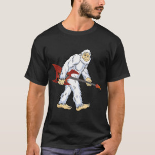 Camiseta Yeti Creo Que Monster Ape Man Electric Guitar Sn