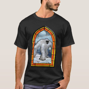 Camiseta Yeti de Vidrio Pintado