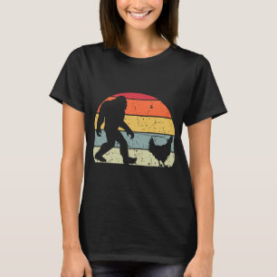 Camiseta Yeti divertido retro vintage Sasquatch Bigfoot cam