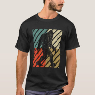 Camiseta Yeti Sasquatch Retro Molesto Gi Vintage Bigfoot