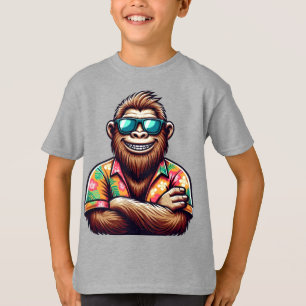 Camiseta Yeti tropical/playa/pie de playa