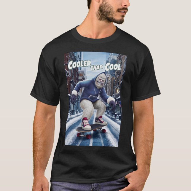 Camiseta Yeti urbano (Anverso)