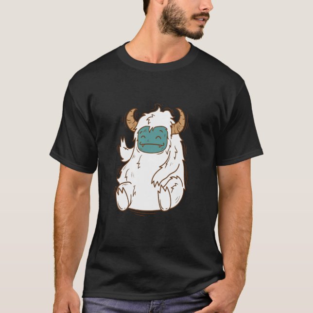 Camiseta Yeti Waves and rejoices Snowman (Anverso)