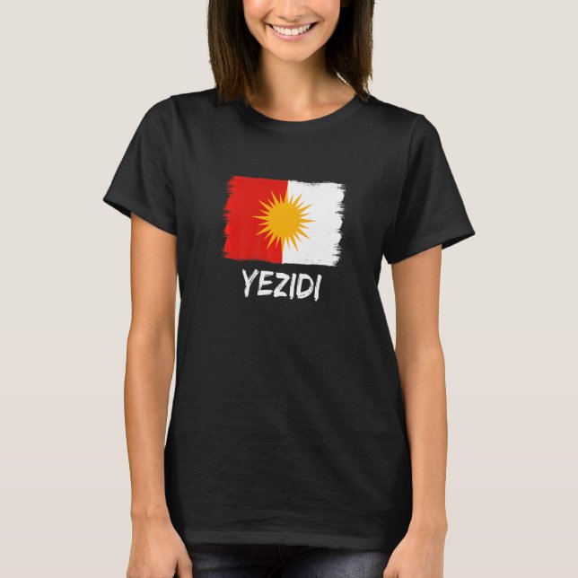 Camiseta Yezidi Flag Ezidi (Anverso)