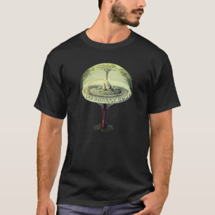 Camiseta Yggdrasil por Oluf Olufsen Bagge