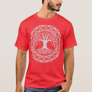 Camiseta Yggdrasil Tree of Life Norse corre viking Northmen