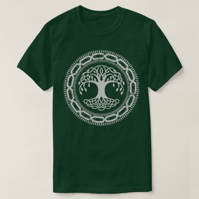 Camiseta Yggdrasil Tree of Life Norse corre viking Northmen (Diseño del anverso)