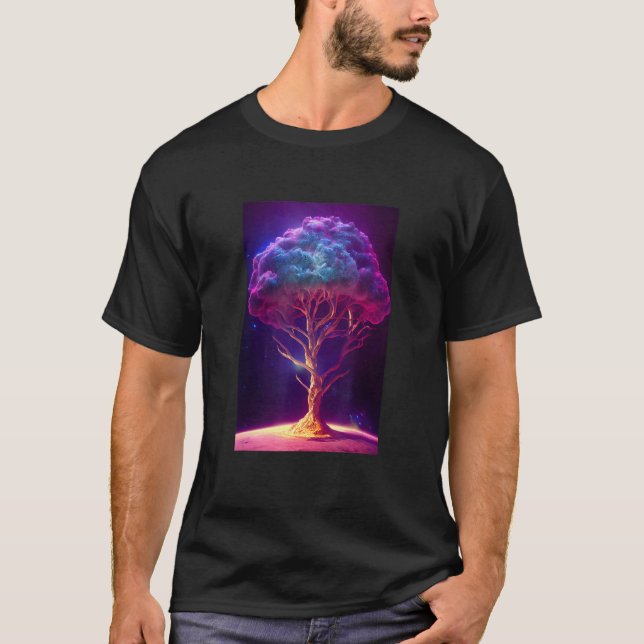 Camiseta Yggdrasil World Tree of Life Viking Celtric Unique (Anverso)