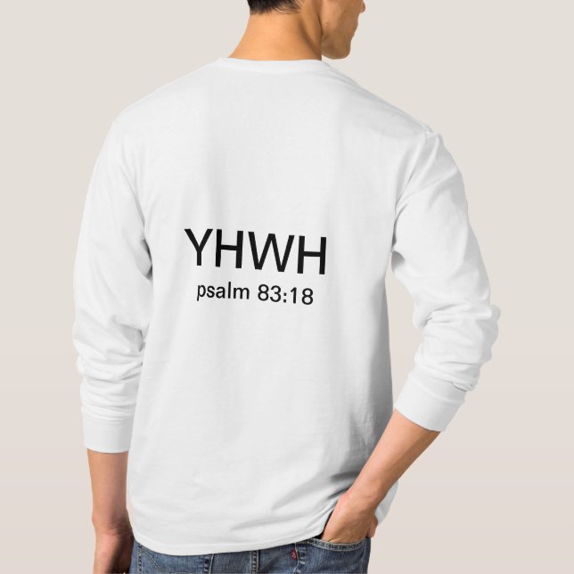 CAMISETA YHWH (Reverso)