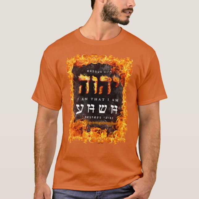 Camiseta YHWH (Anverso)