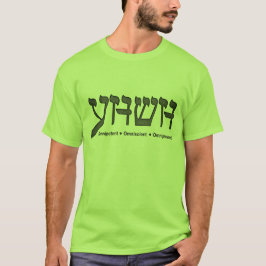 Camiseta YHWH (Yahweh) Omnipotente-Omnisciente-Omnipresente