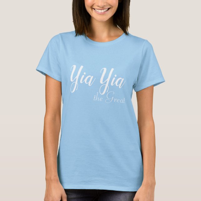Camiseta Yia Yia el Grande (Anverso)