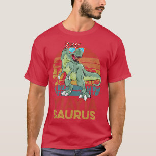 Camiseta Yiasaurus T Re Dinosaur Funny Vintage Yiayia Sauru