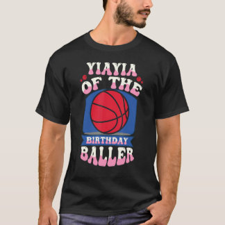 Camiseta Yiayia Del Tema Bda De Baller De Baloncesto De Cum