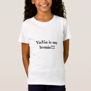 Camiseta ¡Yiayia es mi homie!!!