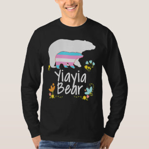 Camiseta Yiayia Lgbt Oso Transgénero Arcoíris Lgbt Gay Lesb