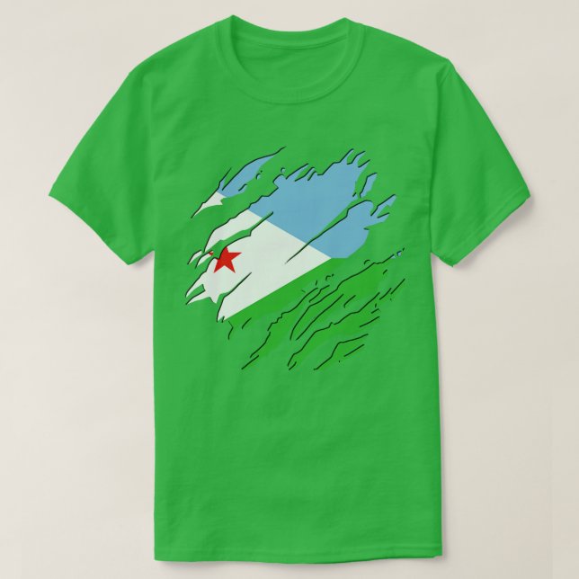Camiseta Yibuti (Diseño del anverso)
