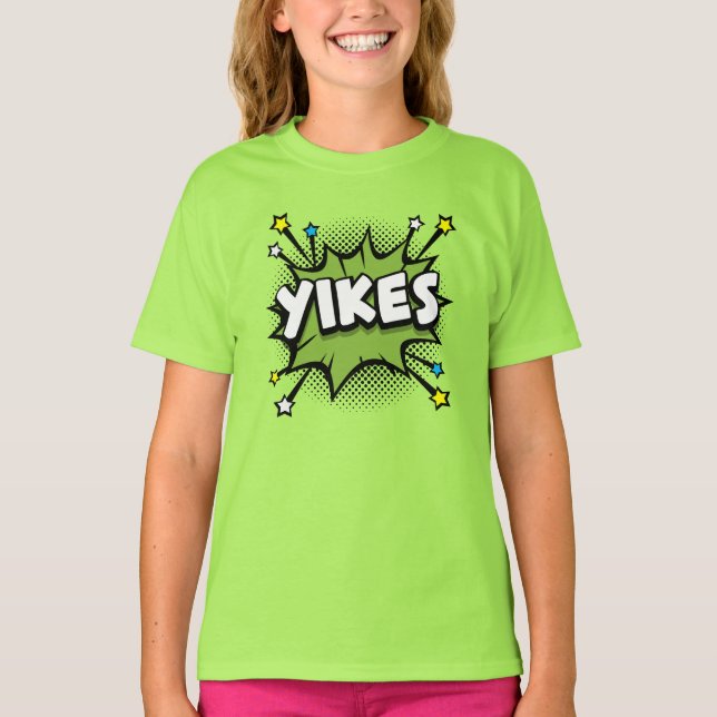 Camiseta Yikes! Comic T-Shirt (Anverso)