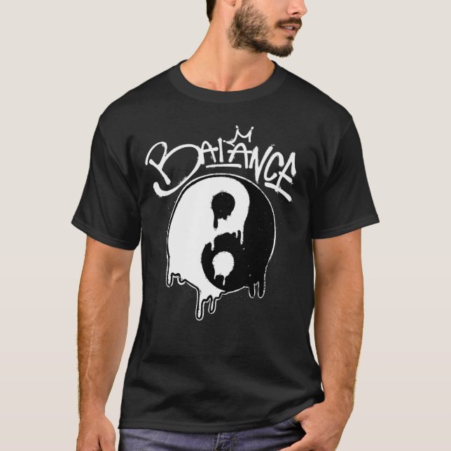 Camiseta Yin and Yang Streetwear (Anverso)