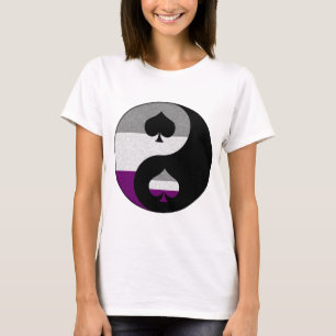 Camiseta Yin asexual y Yang