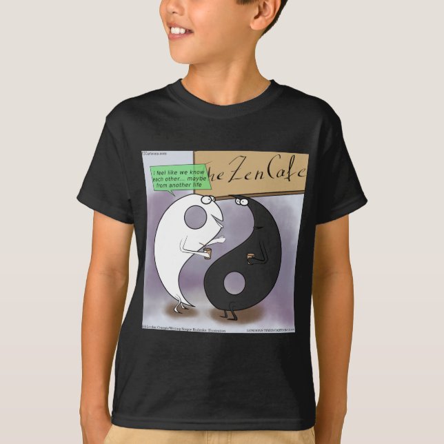 Camiseta Yin Conoce a Yang Zen Divertido (Anverso)