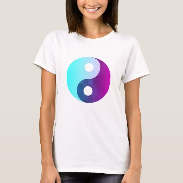 Camiseta Yin Tang ciberpunk (Anverso)