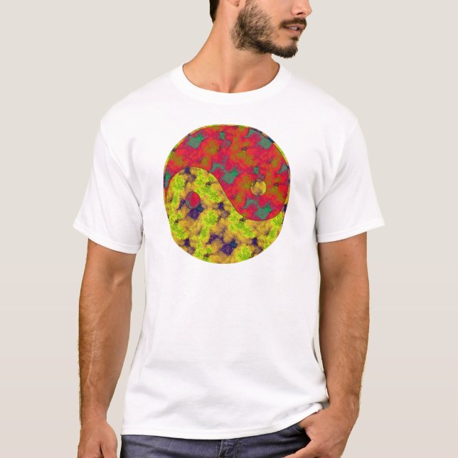 Camiseta yin y símbolo de yang (Anverso)