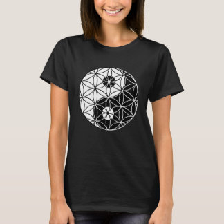 Camiseta Yin y Yang Flower of Life Tao