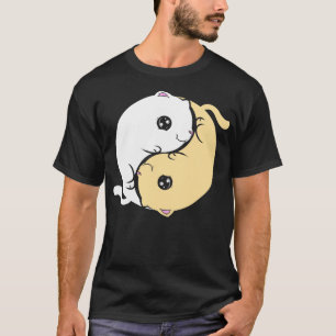 Camiseta Yin Y Yang Gatos En Pursday