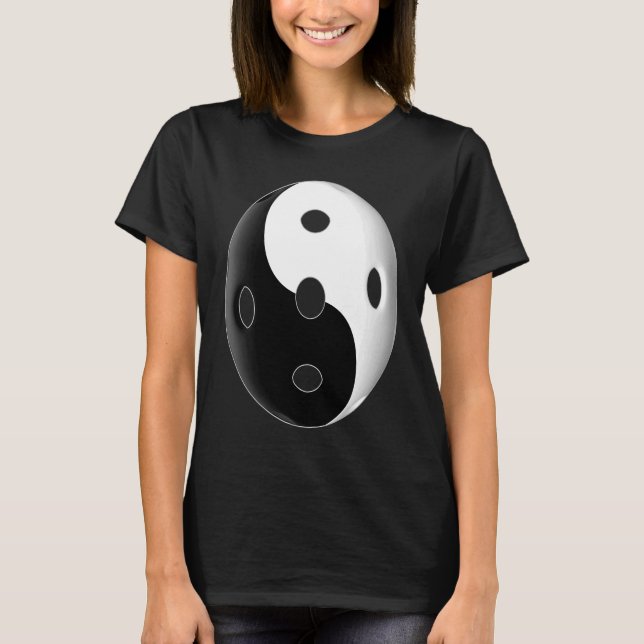 Camiseta Yin y Yang Pickleball para hombres y mujeres (Anverso)