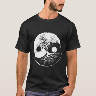 Camiseta Yin Y Yang Tree Balance Budismo Naturaleza Vida Gi