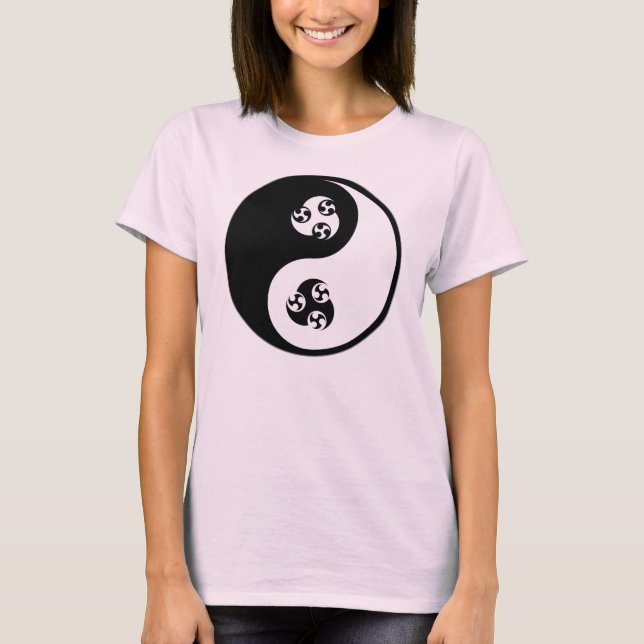 Camiseta Yin Yang Anime (Anverso)