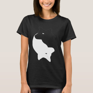 Camiseta Yin Yang Australian Cattle Dog Heeler Symbol Zen