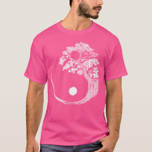 Camiseta Yin Yang Bonsai Tree Budismo japonés Zen