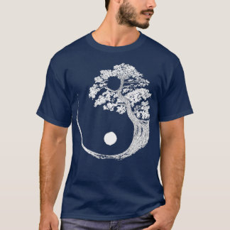 Camiseta Yin Yang Bonsai Tree Budista japonés Zen (3)