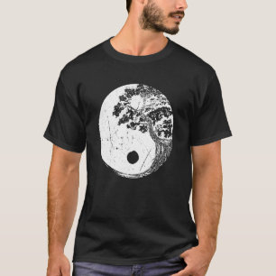 Camiseta Yin Yang Bonsai Tree Budista Japonés Zen Japón C