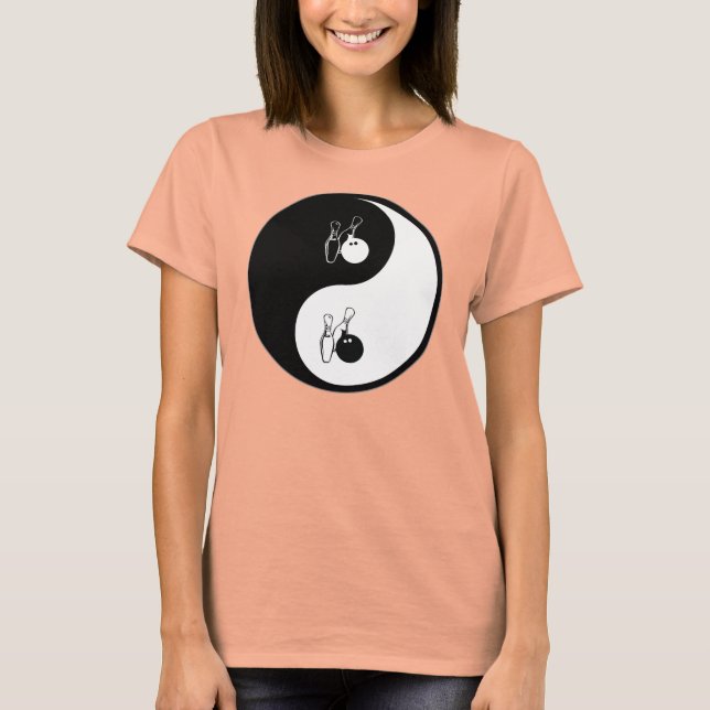 Camiseta Yin Yang Bowling (Anverso)