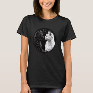 Camiseta Yin Yang Cat Feng Shui Ying Kitten Yin Yang C